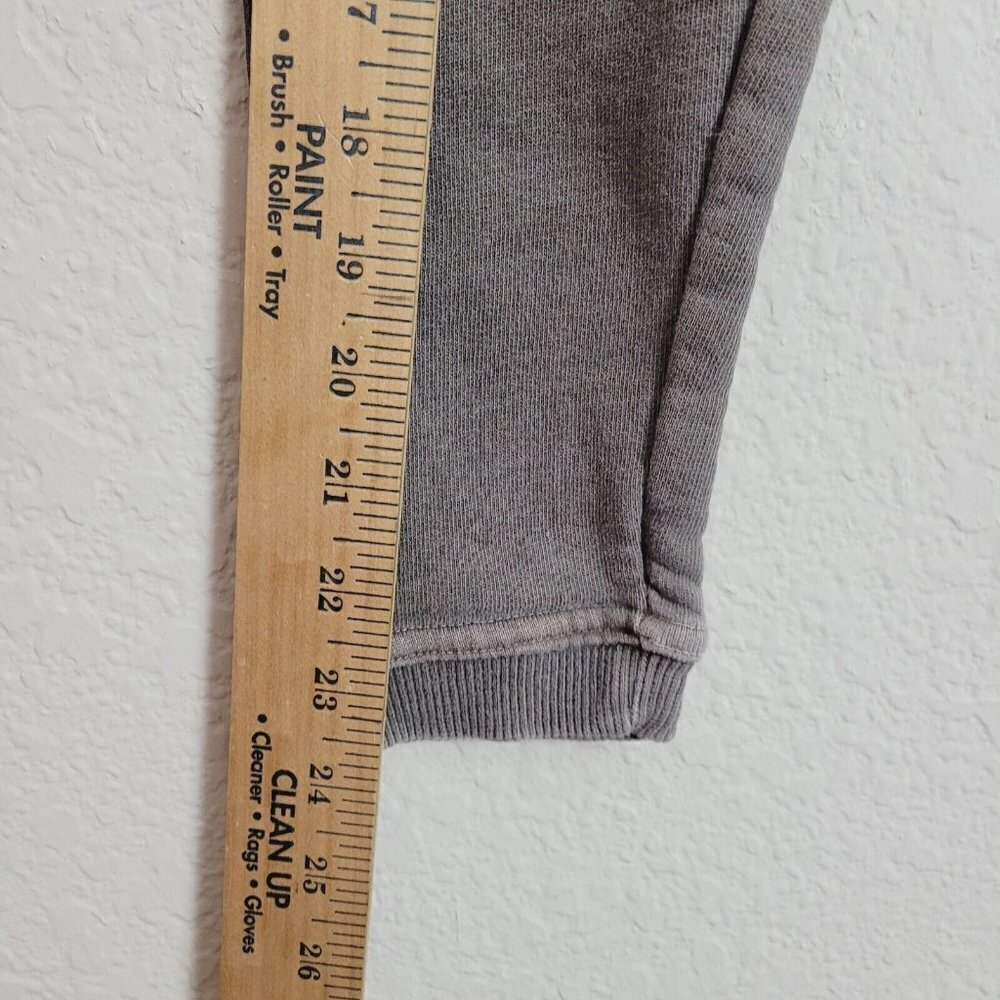 Life Is Good Sz Small Sweatshirt Gray Fleece Lined Crewneck Manufacturer Fading - Picture 4 of 7